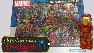 🧩 Puzzle  Clementoni  Marvel  Impossible Puzzle 1000 el 🧩 [upl. by Fernand215]