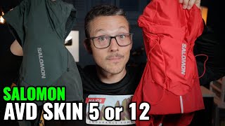 How To Choose Salomon ADV Skin 5 vs 12 Best Salomon Running Pack For Ultramarathon [upl. by Kulseth]