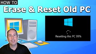 🔒 How to wipe PC before selling  Secure Erase PC  The ENTIRE process  Windows 10 amp 11🔒 [upl. by Schlessel]