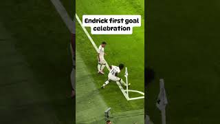 Endrick celebration goal debut [upl. by Letnuahs]