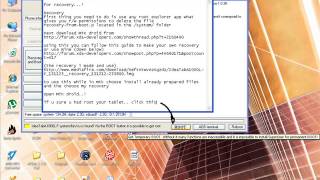 How To root ur LENOVO IDEATAB a1000lf TUT [upl. by Esenej]