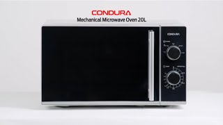 Condura Mechanical Microwave Oven 20L [upl. by Irual255]