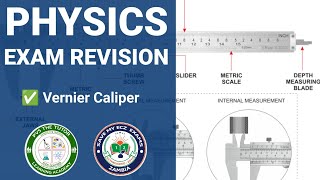 ECZ Reading a Vernier Caliper O level Physics [upl. by Lainad747]