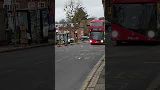 Double Route 176 London Buses At Heber Road roadto100subs bus route176 londonbus heverroad [upl. by Aehtna]