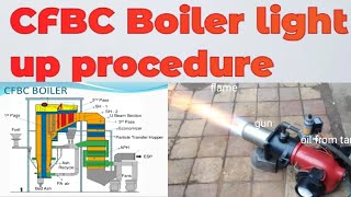 cfbc Boiler light up cfbc boiler procedure in hindi [upl. by Glarum]