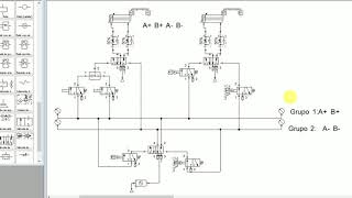 Secuencias neumáticas por método cascada [upl. by Ennayhc]