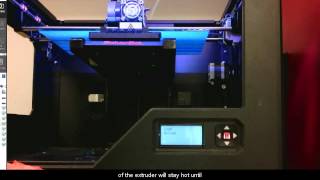 MakerBot Replicator 2 Setup and Basics [upl. by Nesbitt]