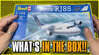 Avro RJ 85 Revell Unboxing  BAe 146200  A kit Ive always wanted to build [upl. by Mcleroy612]