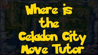 Where Is The Celadon Move Tutor Pokemon Lets Go PikachuEevee [upl. by Doralyn]