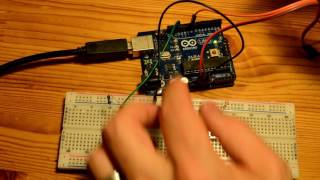 Les 4 arduino de drukknop en een bewegingsdetector  Ohm My God [upl. by Navis]