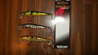 Review of the Matzuo Zander Minnow Suspending Jerkbait [upl. by Retha]