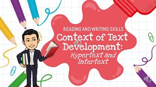 Reading and Writing Lesson on Context of Text Development [upl. by Downall]