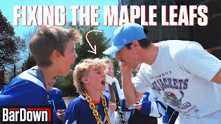 KIDS ON HOW THE LEAFS CAN FIX THEIR TEAM  BarDown [upl. by Eytteb675]