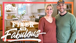 Outdated Home Refreshed with Modern Farmhouse Renovation  Fixer to Fabulous  HGTV [upl. by O'Carroll]