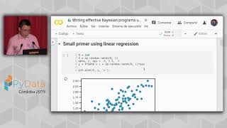 Junpeng Lao Writing effective bayesian programs using TensorFlow and TFP  PyData Córdoba [upl. by Lulita]