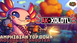 Amphibian Top Down Roguelike Shooter  AKxolotl [upl. by Rimahs]