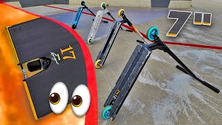 7 WIDE SCOOTER DECK The Movie [upl. by Rebna]