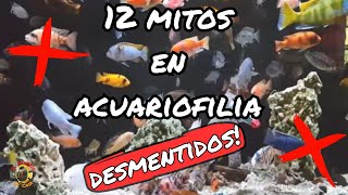 ¡No Caigas en Estos Mitos 12 cuentos que no debes creer en la Acuariofilia [upl. by Aerdno]