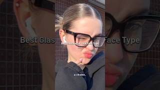 Best Glasses according to you face shape🌸 glasses glowup faceshapes beautytips [upl. by Tybalt]