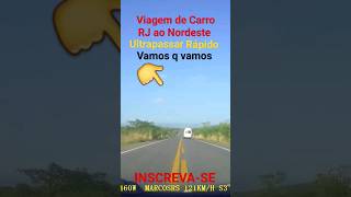 VIAGEM DE CARRO RJ AO NORDESTE [upl. by Niltyak254]