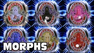 Mighty Morphin Power Rangers  All Ranger Morphs  Power Rangers Official [upl. by Winer]