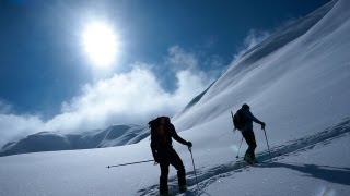 Le Brévent Aiguillette des Houches Gorges de la Diosaz Servoz ski de randonnée montagne [upl. by Nerret613]