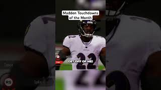 Madden 25 Touchdowns of the Month madden25 madden [upl. by Llenej]