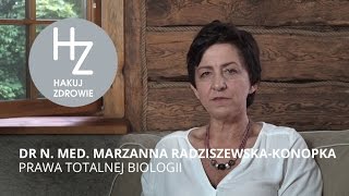 PRAWA TOTALNEJ BIOLOGII  wywiad z dr n med Marzanną Radziszewską [upl. by Baniaz]