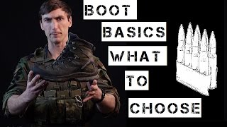 Basics of quottacticalquot boot selection and wear [upl. by Guild361]