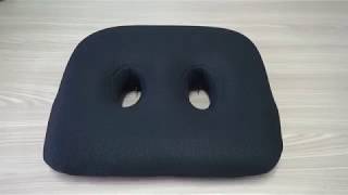 Ischial Tuberosity Seat Cushion with Two Holes for Sitting [upl. by Etnuad203]