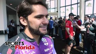 Interview with IndyCar Series Driver Pietro Fittipaldi [upl. by Leyes866]