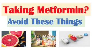 What To Avoid When Taking Metformin  Drug Interactions  Pharmacology [upl. by Haye]