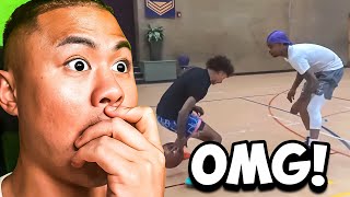 JUNE FLIGHT IS FAKE Reacting To June Flight vs Gio Wise 1v1 Basketball [upl. by Nevlin334]