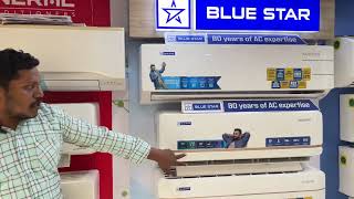 Blue star split ac 2023 complete details in Telugu [upl. by Ettennaej483]