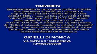 Live streaming di GIOIELLI DI MONICA [upl. by Egdamlat]