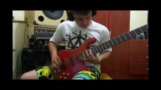 Dead Fish  Afasia Bass Cover [upl. by Ellenig]