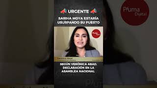 Sariha Moya estaría USURPANDO el puesto de Verónica Abad 🔥 [upl. by Wiese]