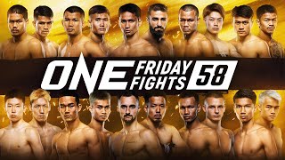 ONE Friday Fights 58 Replay ⏮ Superbon Marat Grigorian amp More [upl. by Hsilgne]