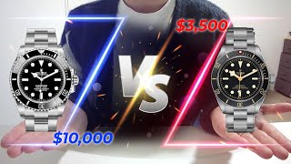 Worth the price gap Rolex Submariner Vs Tudor Black Bay 58 rolex tudorblackbay submariner vs [upl. by Arissa]