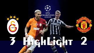 Manchester United v Galatasaray 23 Highlights amp All Goals  Champions League 2023 [upl. by Esile188]