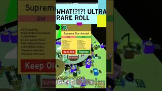 Rolling 55 Pop Shower Supreme Star Amulet Bee Swarm Simulator shorts [upl. by Lambart]