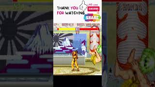 STREET FIGHTER 2 RYU VS E HONDA streetfighter arcadefighting arcadegame [upl. by Aubrie192]