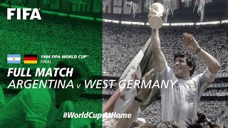 Argentina v West Germany  1986 FIFA World Cup Final  Full Match [upl. by Seamus]