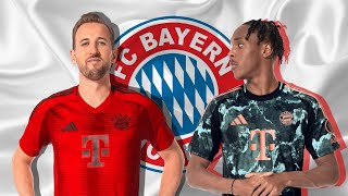 DLS 24 kits FC Bayern München Full jersey 20242025🔴⚫️⚪️ [upl. by Kcirdes]