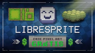 LibreSprite a ferramenta gratuita para criar arte em pixel art para seus em 2D [upl. by Geffner249]