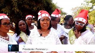 Les femmes Leaders fêtent Noël aux enfants de Mission Tové [upl. by Annej522]