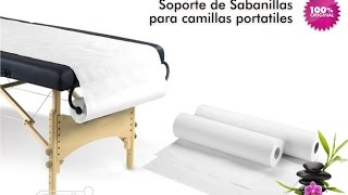 Soporte Porta Sabanillas De Papel Para Camilla de Masajes  aPreciosdeRemate [upl. by Rodina]