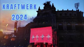 Konzert KRAFTWERK  Dresden Theaterplatz  Semperoper  2024 hoffentlich etwas besserer Ton [upl. by Rohpotsirhc943]