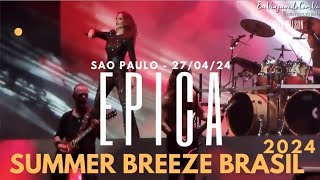 Summer Breeze Brasil 2024  Epica  Live in Sao Paulo 270424 [upl. by Cornela122]