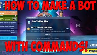 How To Make A Fortnite Lobby Bot In Chapter 2 [upl. by Yuille]